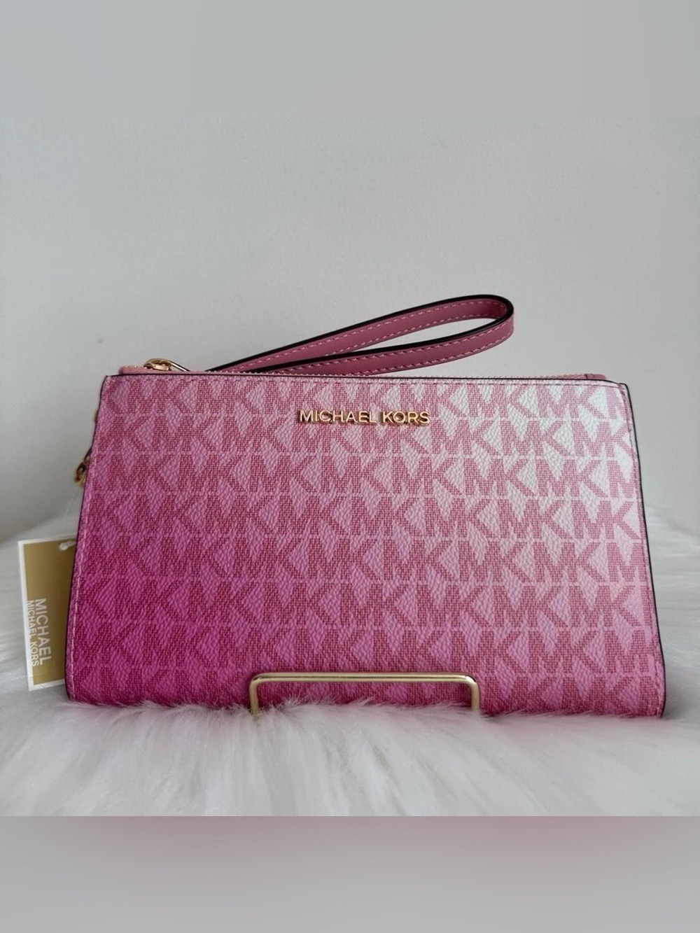 NWT Michael kors pink ombré wristle